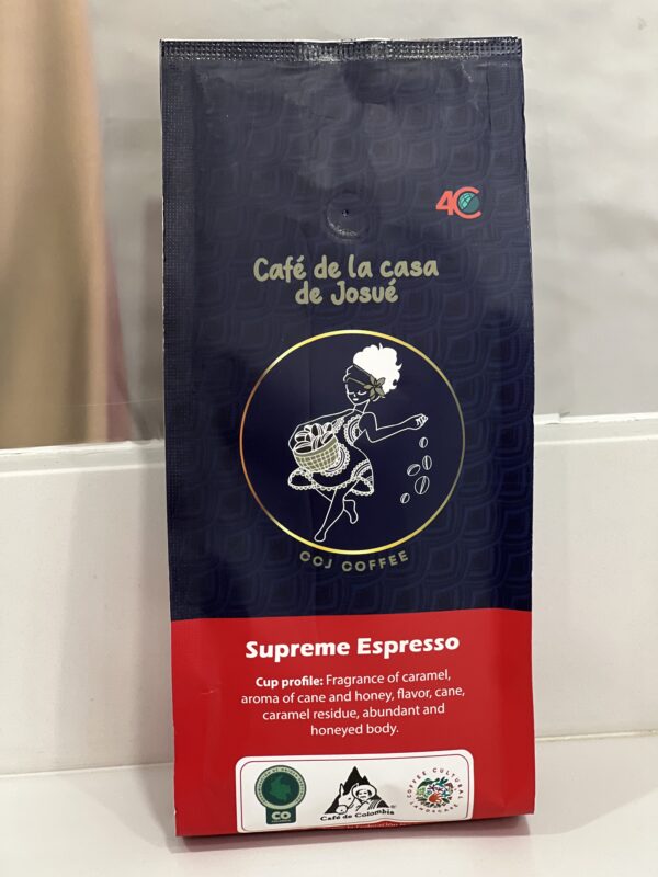 Supreme espresso coffee