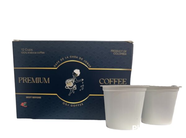 k-cups -coffee pods of premium coffee