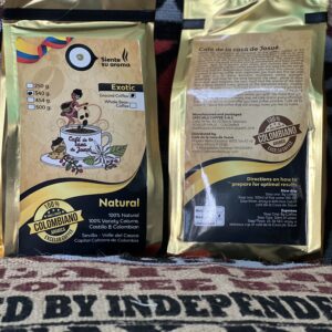 Natural process coffee , sweet, rich flavor with care