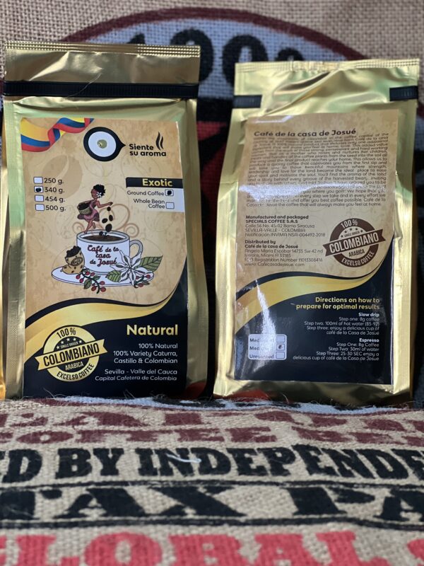 Natural process coffee , sweet, rich flavor with care